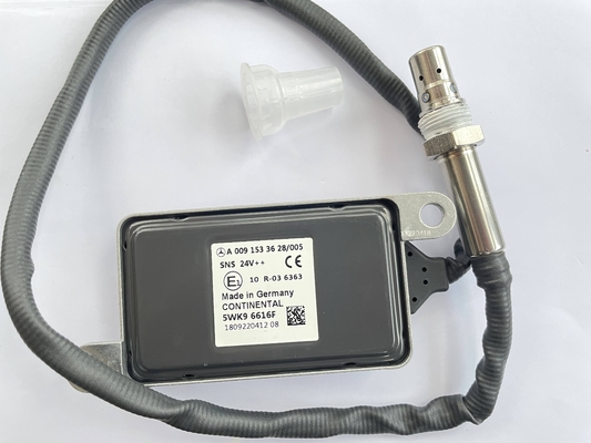 OE A0091533628 Black Nitrogen Oxygen Sensor Benz Nox Sensor 590MM 5WK96616F
